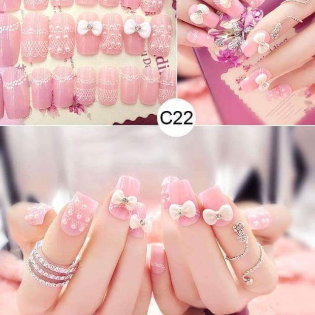 Combo 4 bộ nail tay