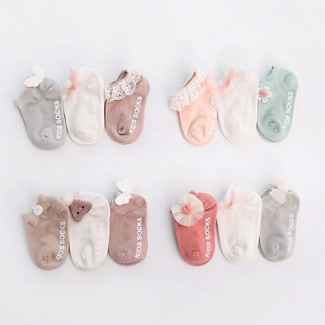 Set 3 đôi tất KIDS SOCK