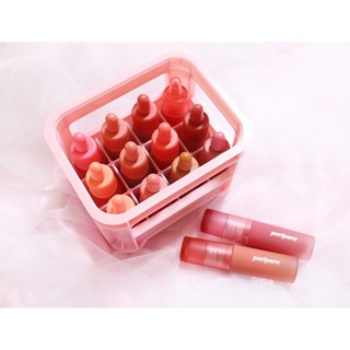 [100% AUTH] Khay đựng son Peripera Lip Container - Màu Hot Pink