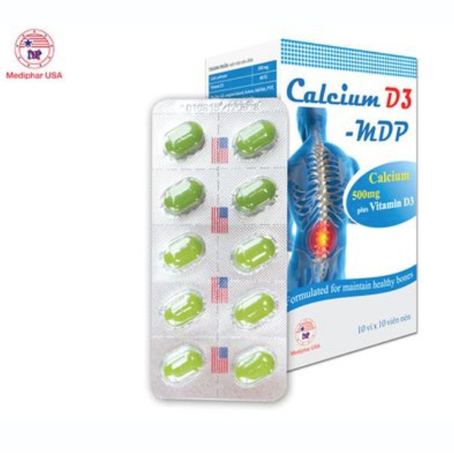 CALCIUM D3 – MDP (viên nén) - Bổ sung Calci và vitamin D