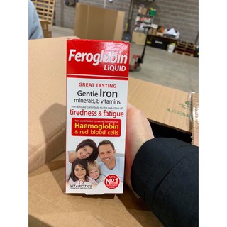 Sắt nước Feroglobin Uk hàng chính hãng cam kết