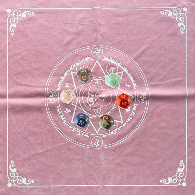 Khăn Trải Bàn Tarot 60X60Cm Dùng Chơi Bài Tarot / Bài Tarot