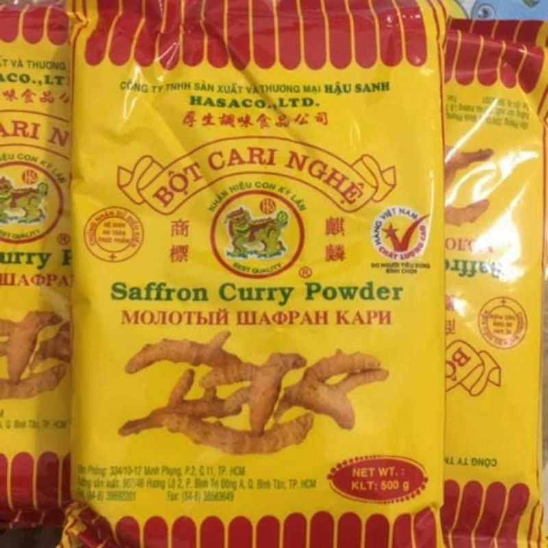 Bột Nghệ ( Bột Cari Nghệ ) Gói 500g