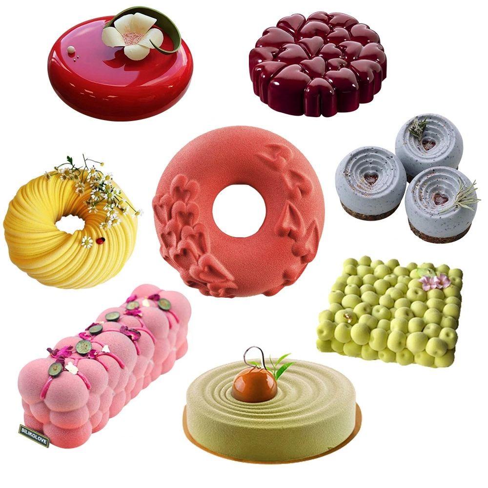 Khuôn Silicone Tạo Hình Làm Bánh Kẹo Hình 3D