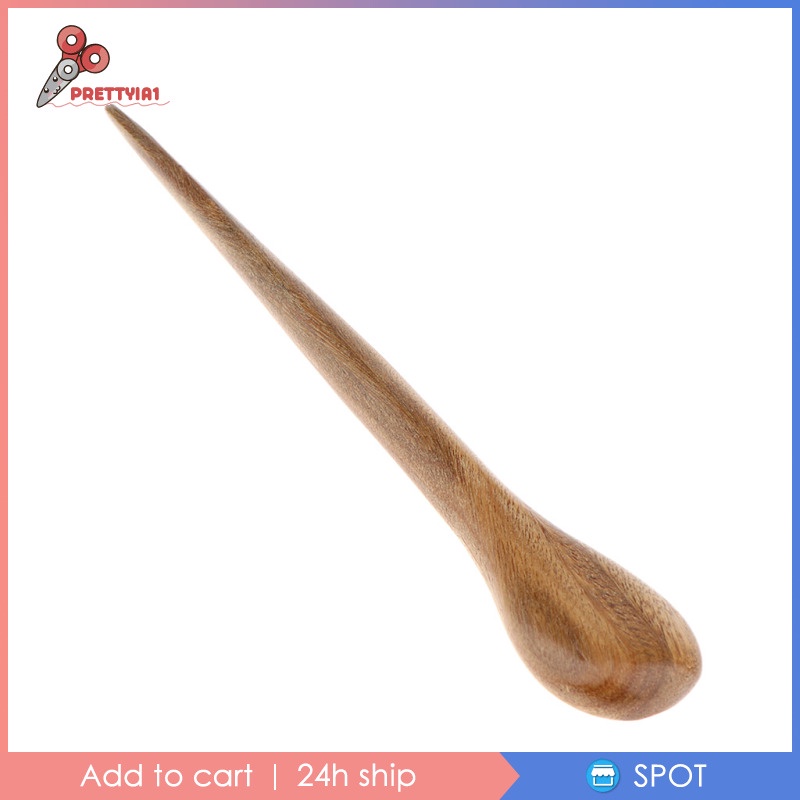 Trâm Cài Tóc Gỗ Đàn Hương Xanh Tự Nhiên Khắc Thủ Công Prettyia1 Cho Nữ