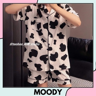 Pyjama hình bò sữa dễ thương