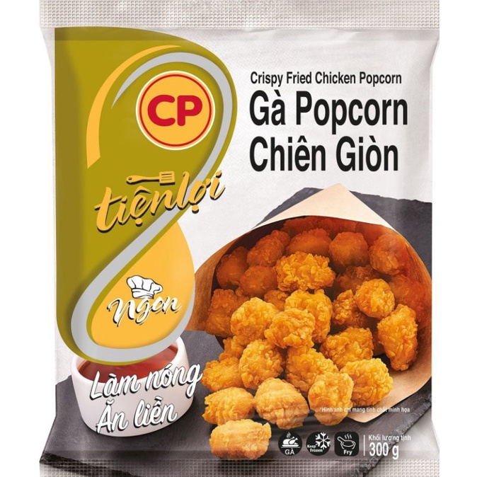 Mã 253FMCGSALE giảm 8% đơn 500K Gà Popcorn chiên giòn CP 300gr