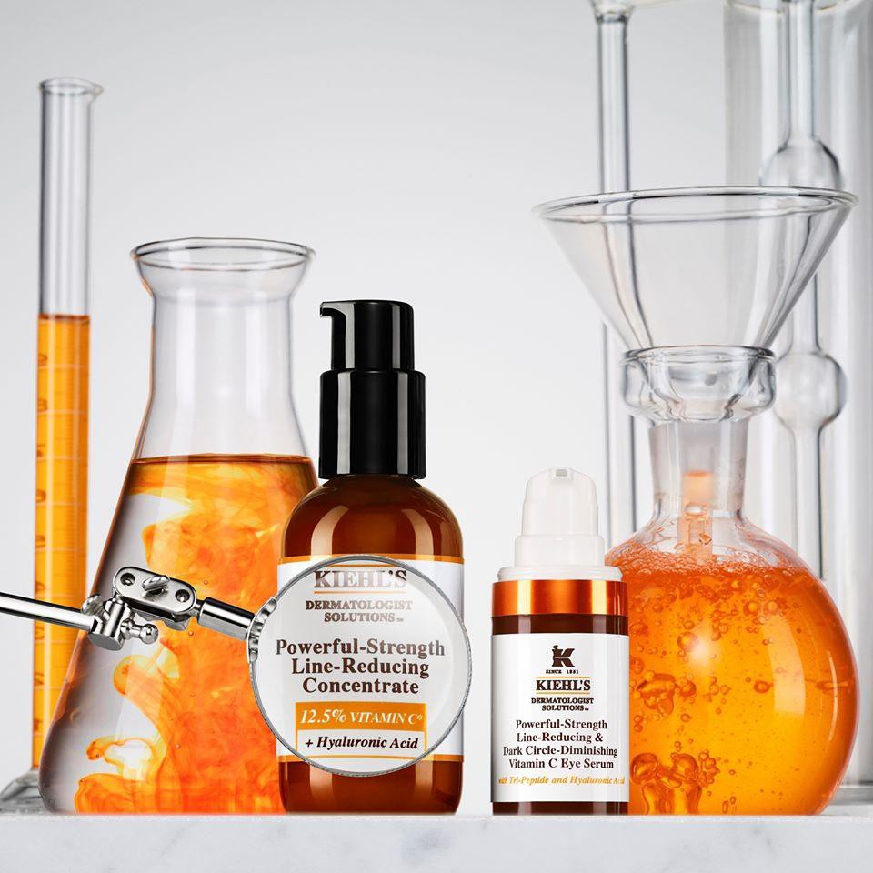 Kem dưỡng mắt Kiehls Powerful Strength Line-Reducing & Dark Circle-Diminishing Vitamin C Eye Serum | BigBuy360 - bigbuy360.vn