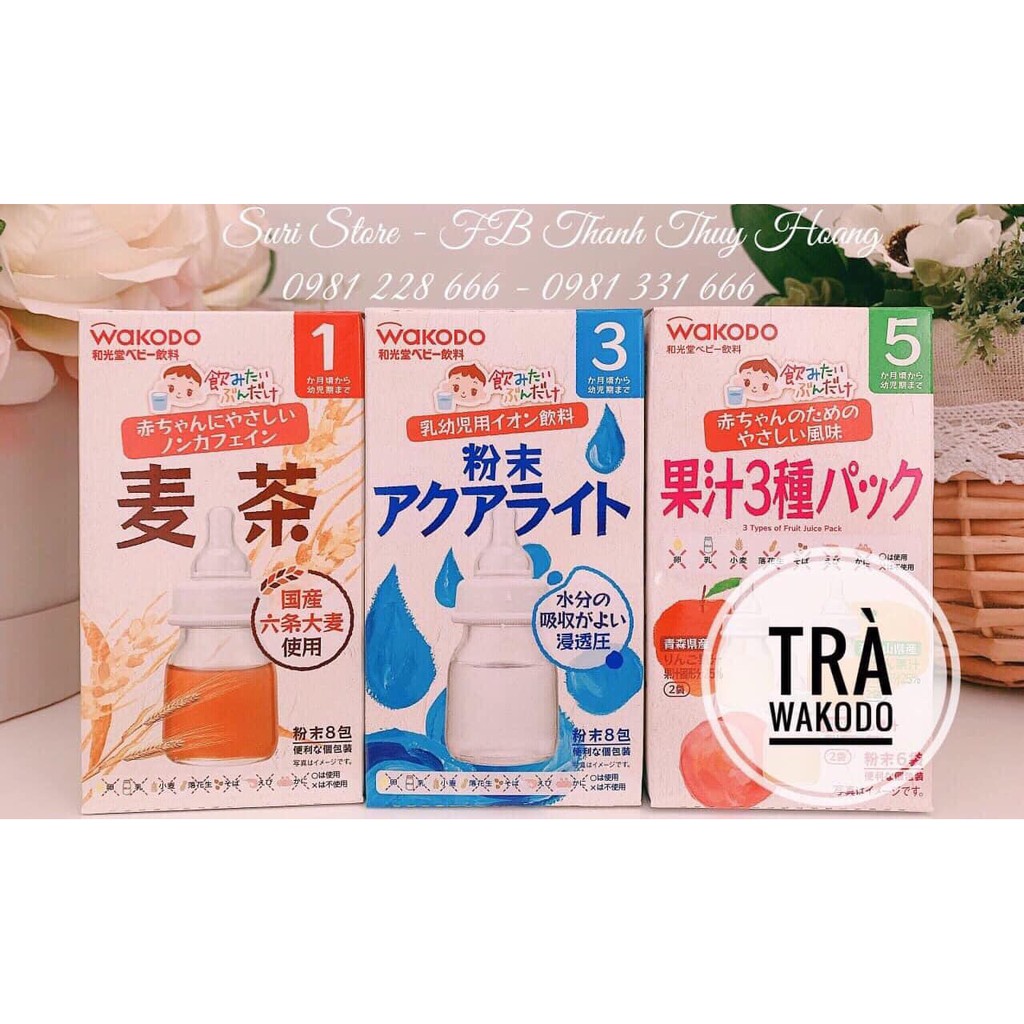 Trà Wakodo lúa mạch 1th (Hộp)