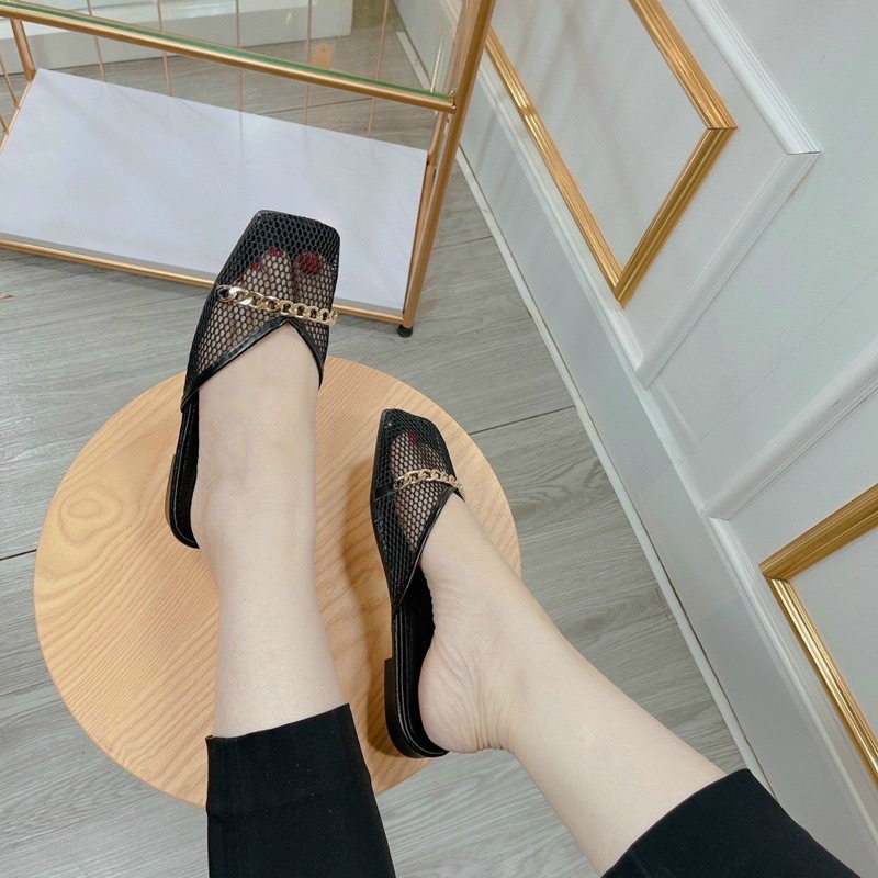 Sục lưới nữ phối dây xích xiêu xinhhh