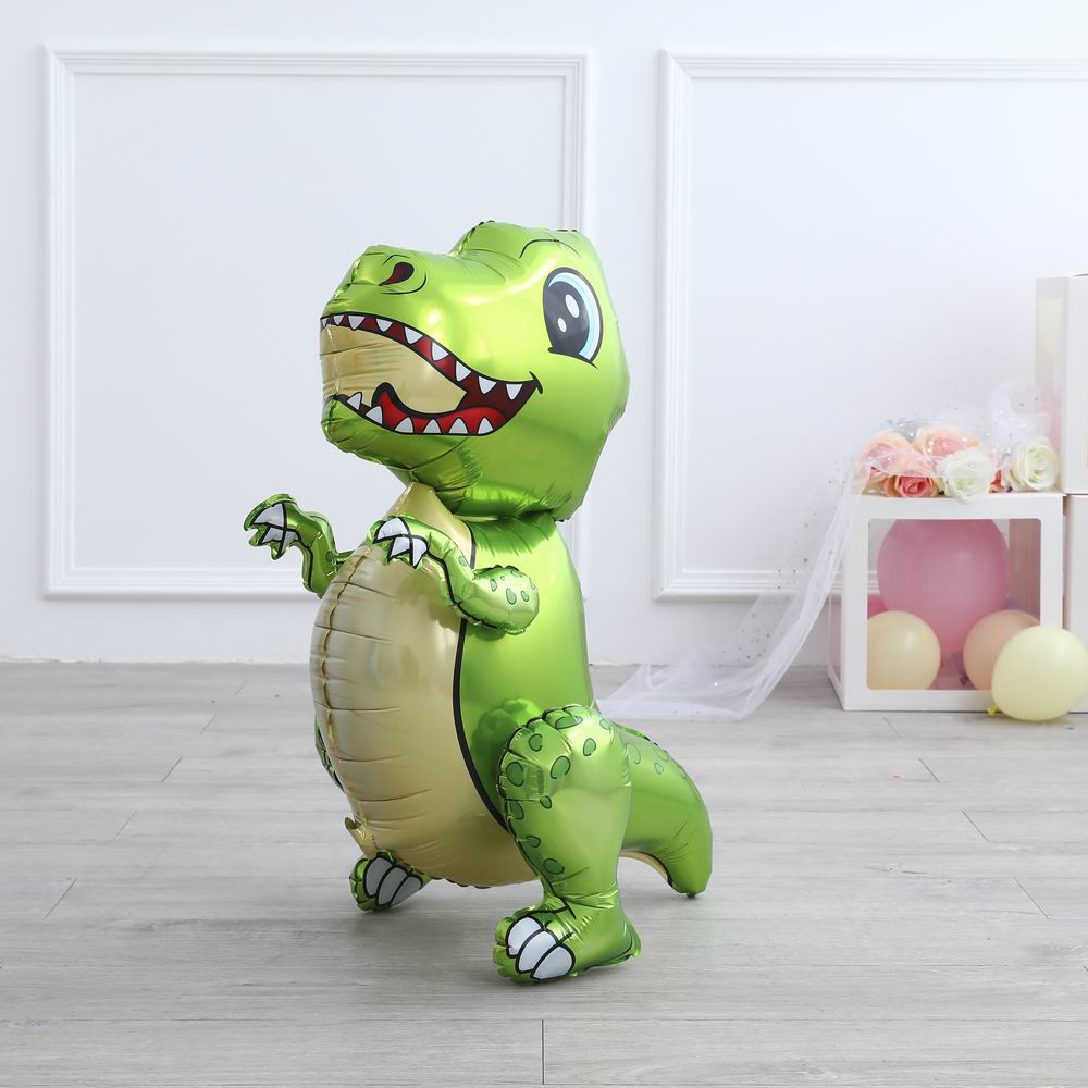 Bộ 18 Bóng Bay Hình Khủng Long 4D 32 Inch Cho Trẻ Em