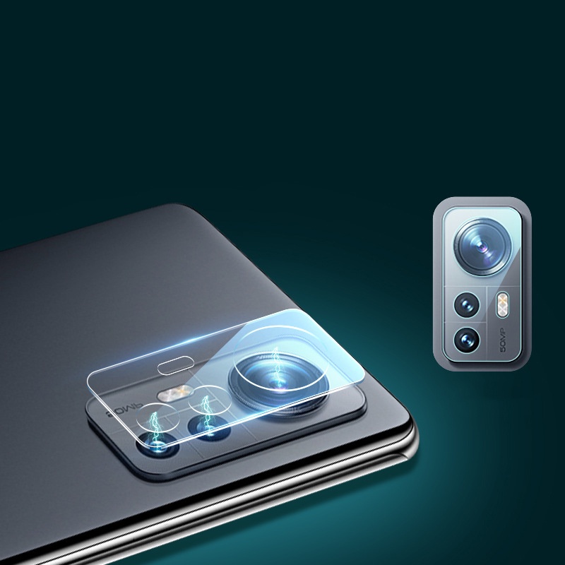 Miếng Dán Cường Lực 9H Bảo Vệ Camera Sau Cho Xiaomi 12 12T 12s 12X Lite Pro Ultra