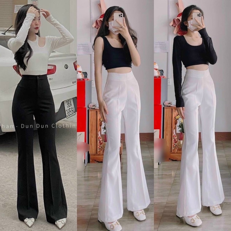 QUẦN TÂY ỐNG LOE LƯNG CAO