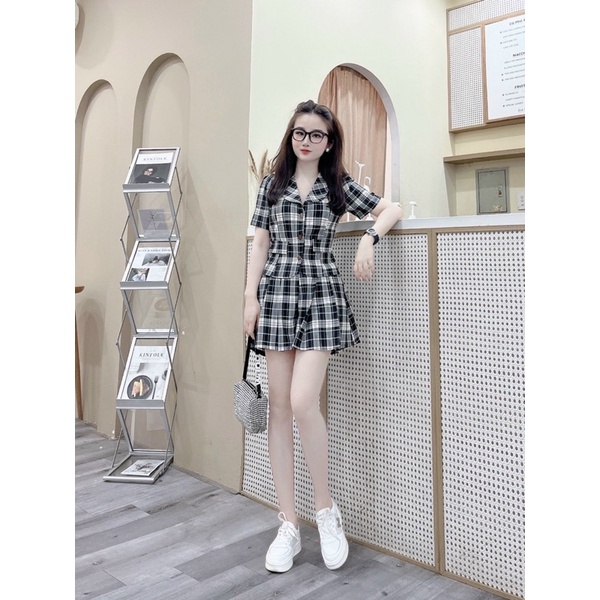 Sét kẻ Blazer cực xinh chất đẹp