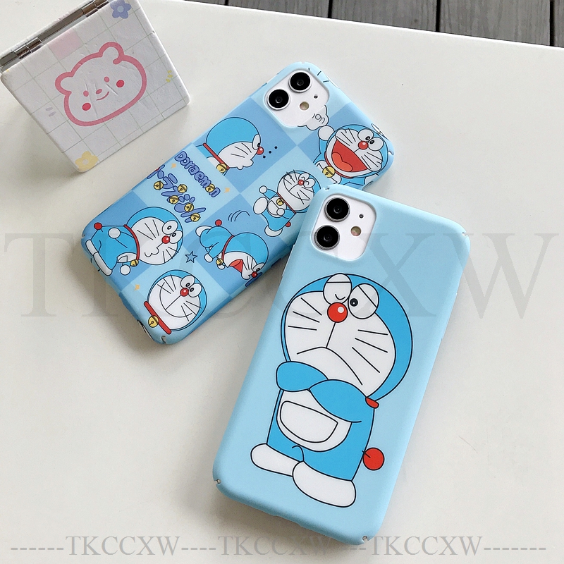 Ốp điện thoại nhựa cứng in hình Doraemon cho Xiaomi Mi 10 Mi 9 9t Pro Mi 8 Mi 9 Se Mi 9 Mi 8 A3 Lite Mi 6 6x A2 Note 3