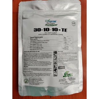 Phân bón lá npk 30-10-10 + te gói 250g