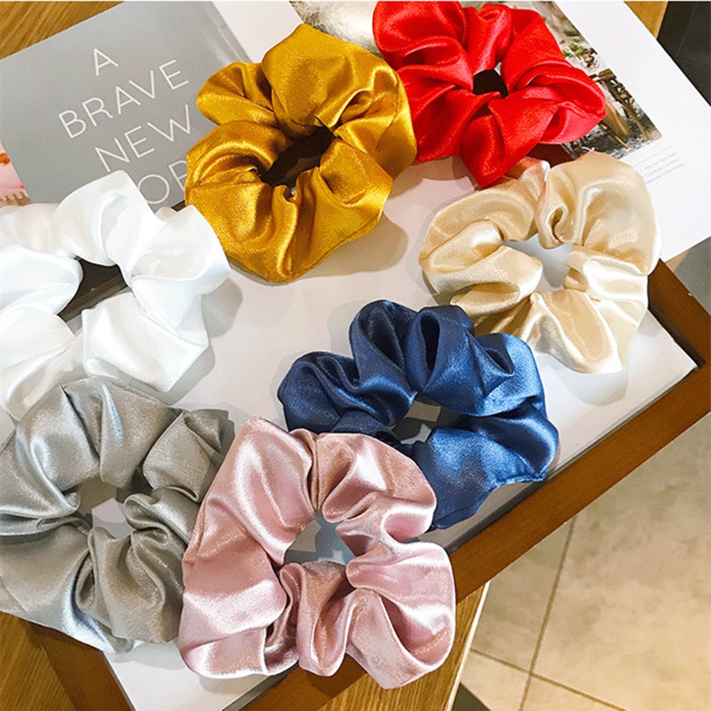 Dây Buộc Tóc Satin Phong Cách Hàn Quốc C120