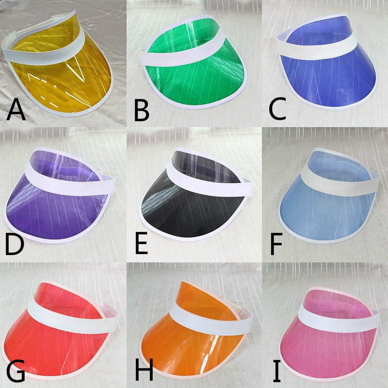 Nón rộng vành trong suốt thời trang mùa hè cho nữ