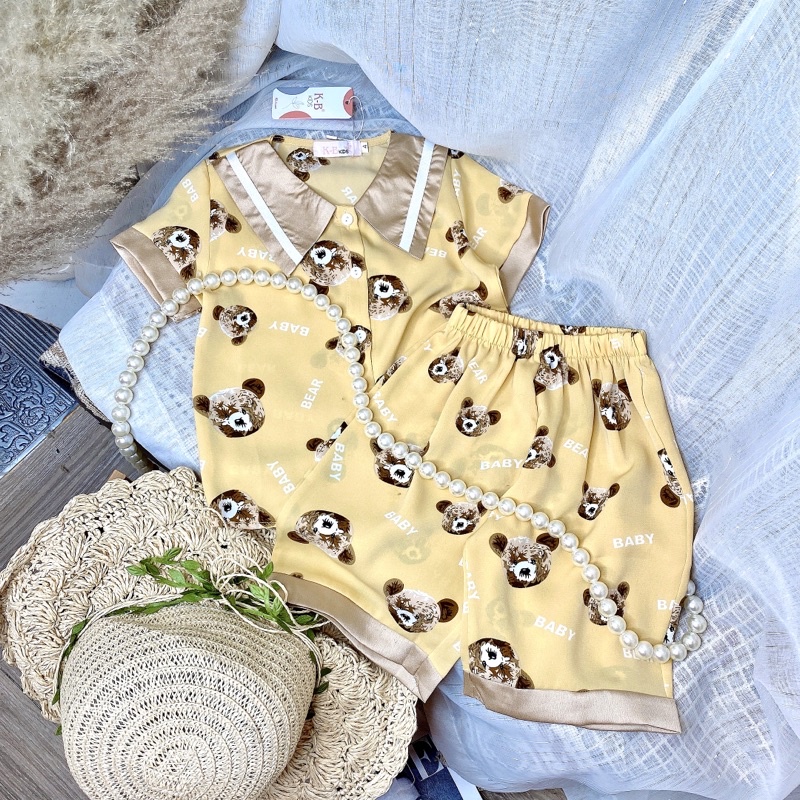 Pizama áo cộc quần ngố {12_42kg}