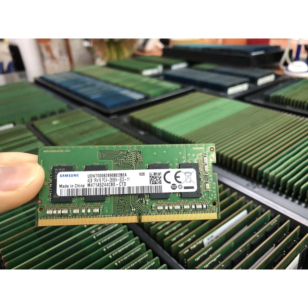 Ram Laptop DDR3 4GB 1333MHz PC3-10600 Samsung Kingston Hynix Chính hãng