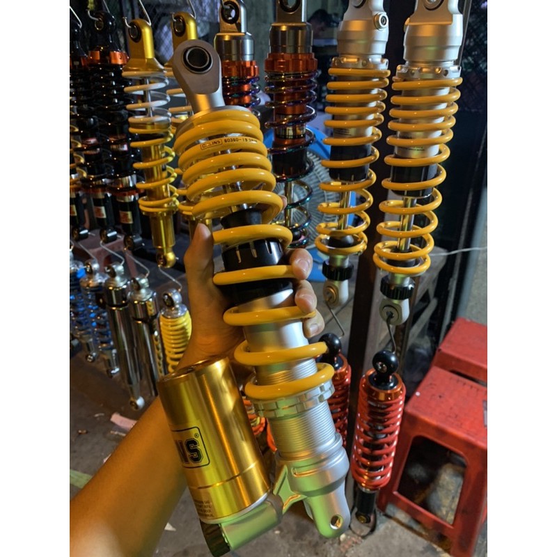 Phuộc OHLINS bình dầu dưới xe Vario/Click