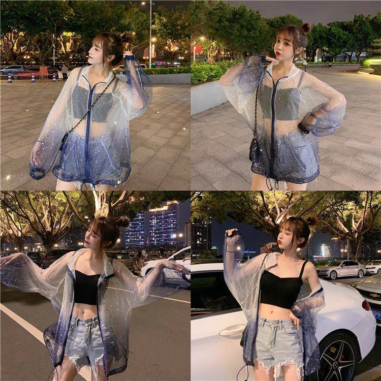 Áo Khoác Cardigan Dài Tay Chống Nắng Thời Trang Cho Nữ