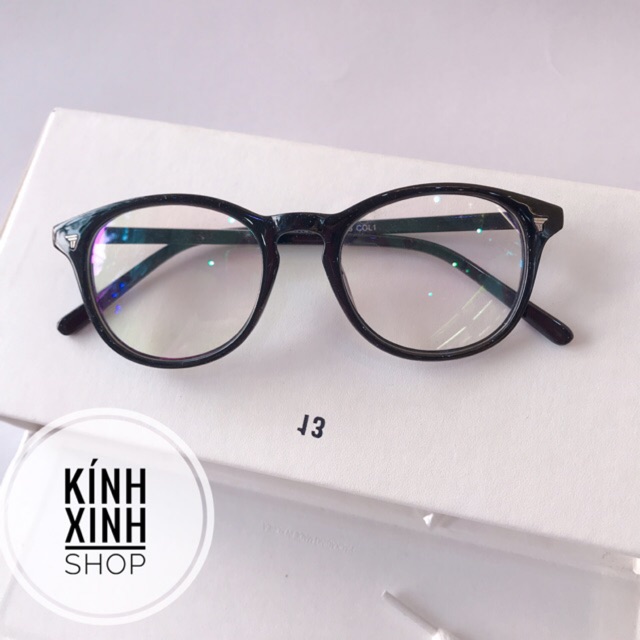 Kính gọng BB mắt bầu gọng nhựa