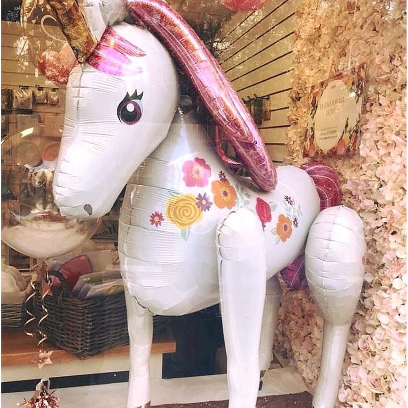 Bong bóng hình kỳ lân 3D dễ thương