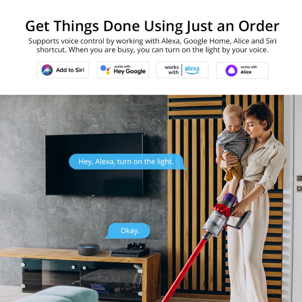 Sonoff M5 Switchman Tường Thông Minh Công Tắc EU 80/86 Loại 2/3 Băng Đảng Nhà Tự Động Hóa