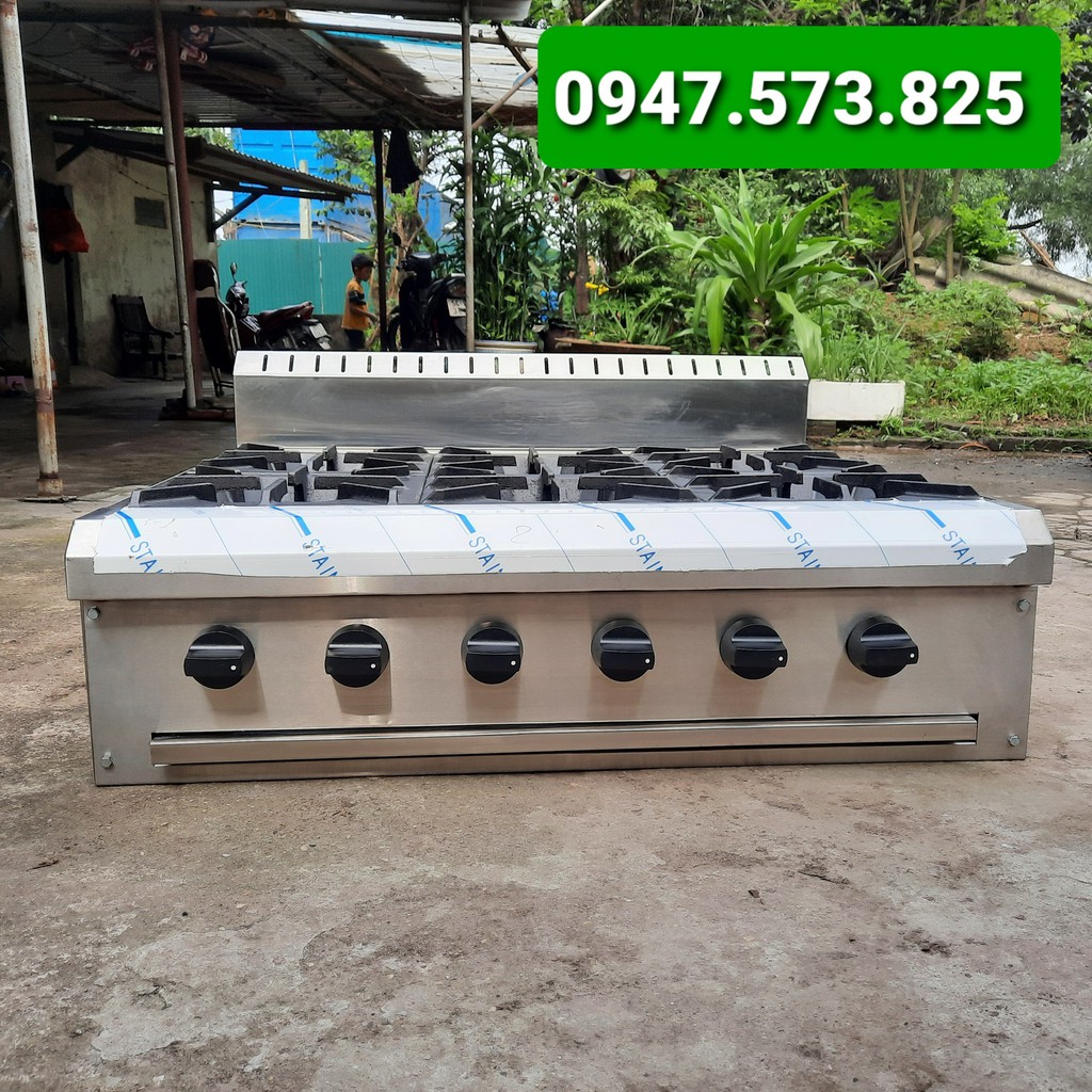 Bếp Âu 6 Họng Thành Phát| Cung cấp các loại bếp âu công nghiệp