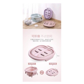 Chậu ngâm chân massage gấp gọn