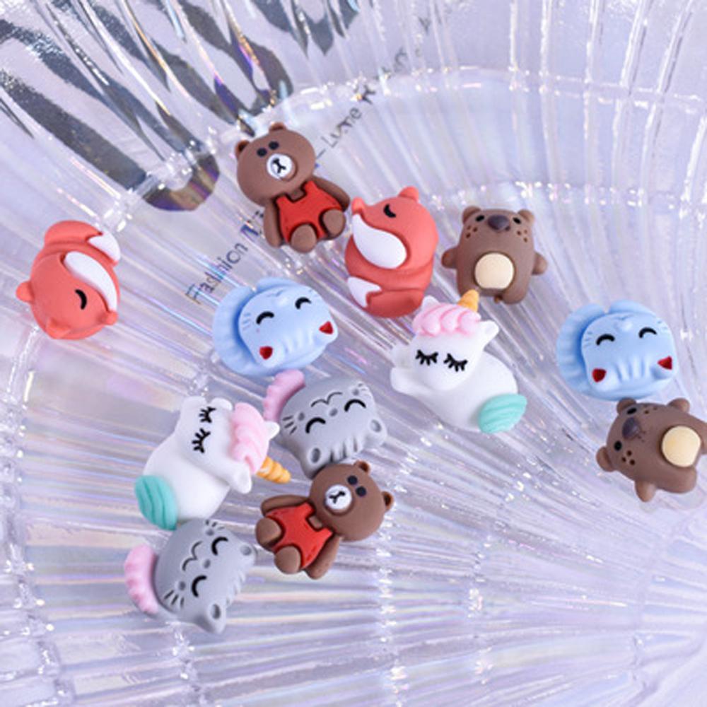 Phụ Kiện Trang Trí Móng Tay 3D Hình Gấu Dễ Thương DIY