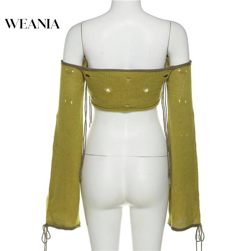 (MớI) Áo Thun DàI Tay KhoéT Vai GợI CảM