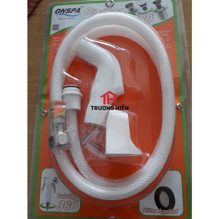 Dây vệ sinh nhựa PVC OnPas 114XN xoay 360 độ