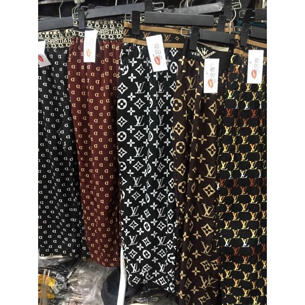 Quần bom lụa dáng baggy cạp chữ siêu mát mềm đẹp