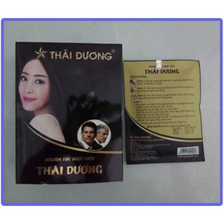 Nhuộm tóc thảo dược Thái Dương tóc bạc thành màu đen
