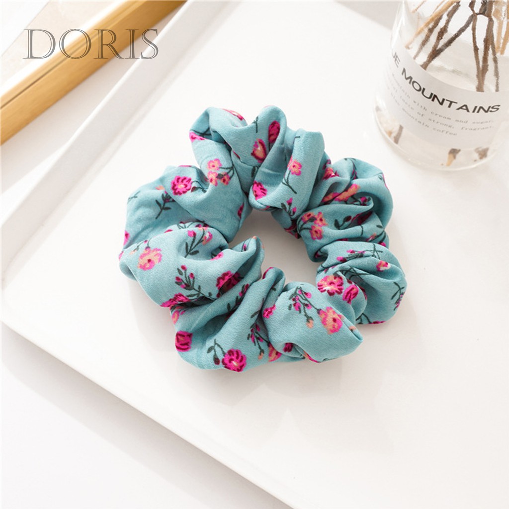 Dây buộc tóc Scrunchies Hoa đáng yêu - DORIS HOUSE | BigBuy360 - bigbuy360.vn