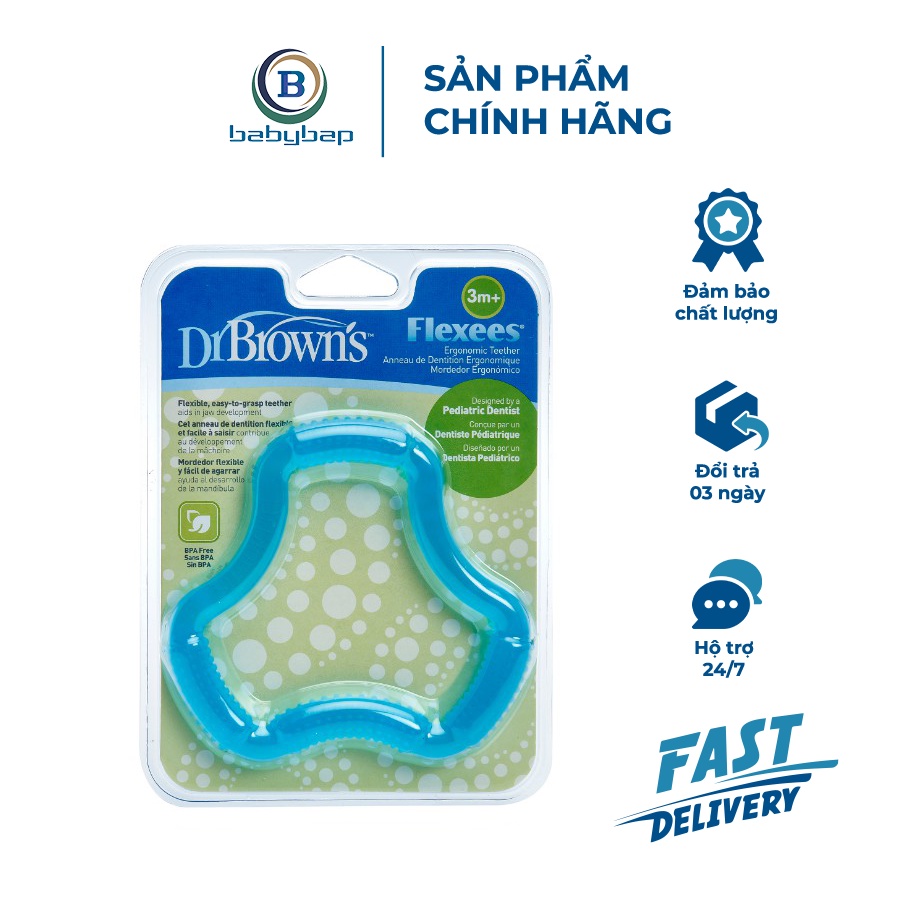 Ngậm Nướu Silicone Hình Lục Lăng (từ 3 tháng trở lên) Dr Brown_s