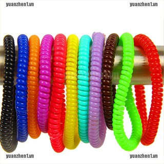 Set 10 Dây Cột Tóc Co Giãn Cho Nữ YUANZHEN1