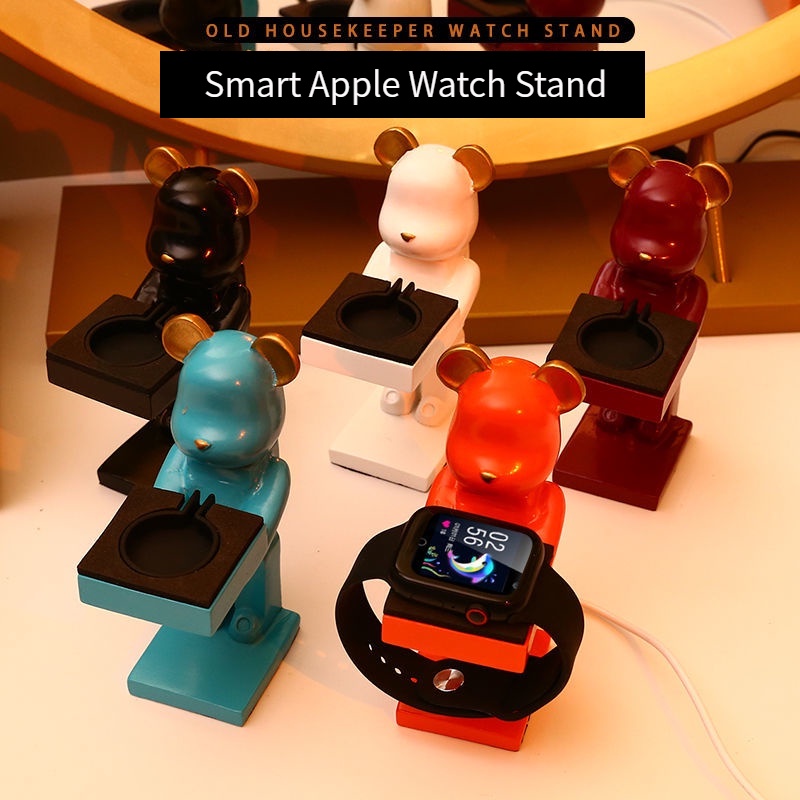 Giá Đỡ Sạc Đồng Hồ Thông Minh Apple Watch Hình Chuột Mickey Hoạt Hình Sáng Tạo