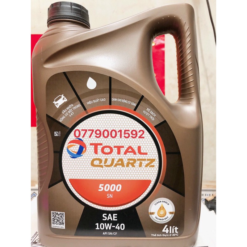 Nhớt Total Quart 5000 10W40