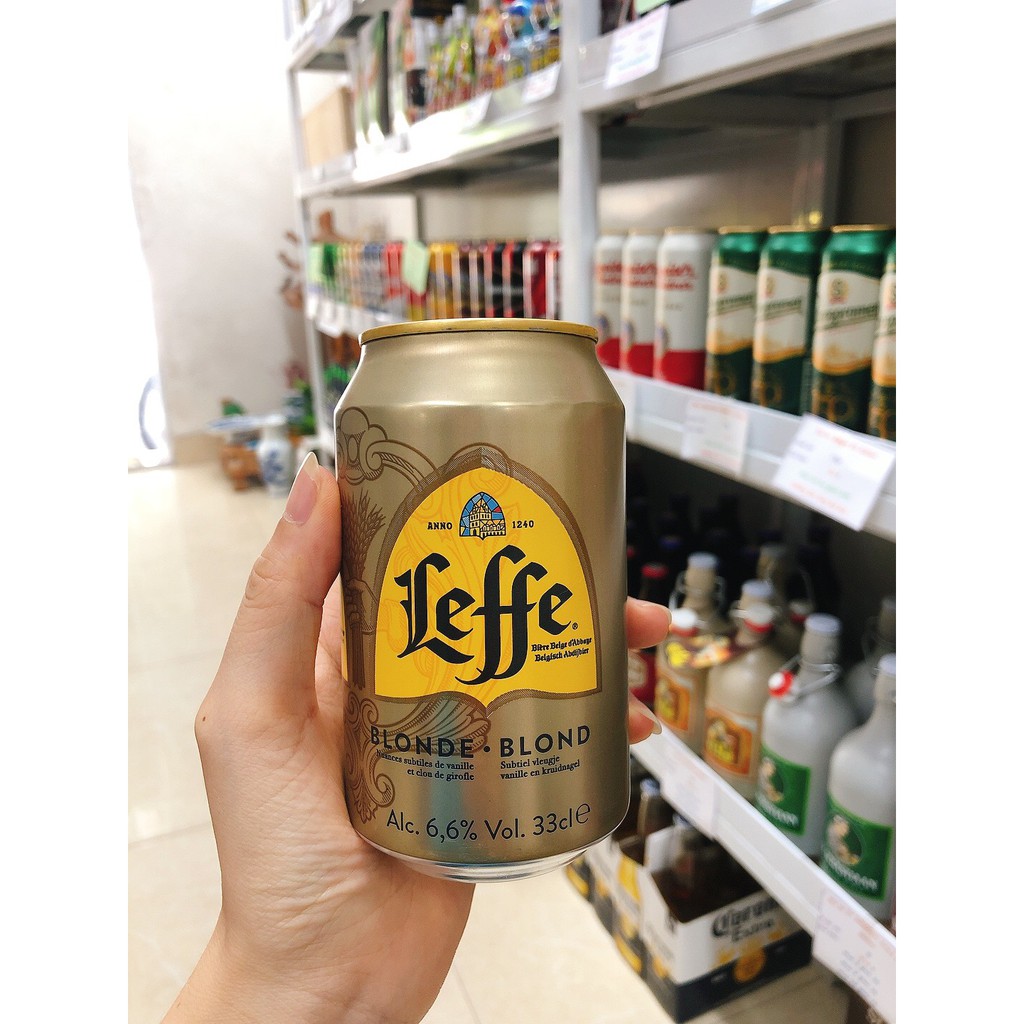 [BIA BỈ] Bia leffe lon, chai 330ml - bỉ