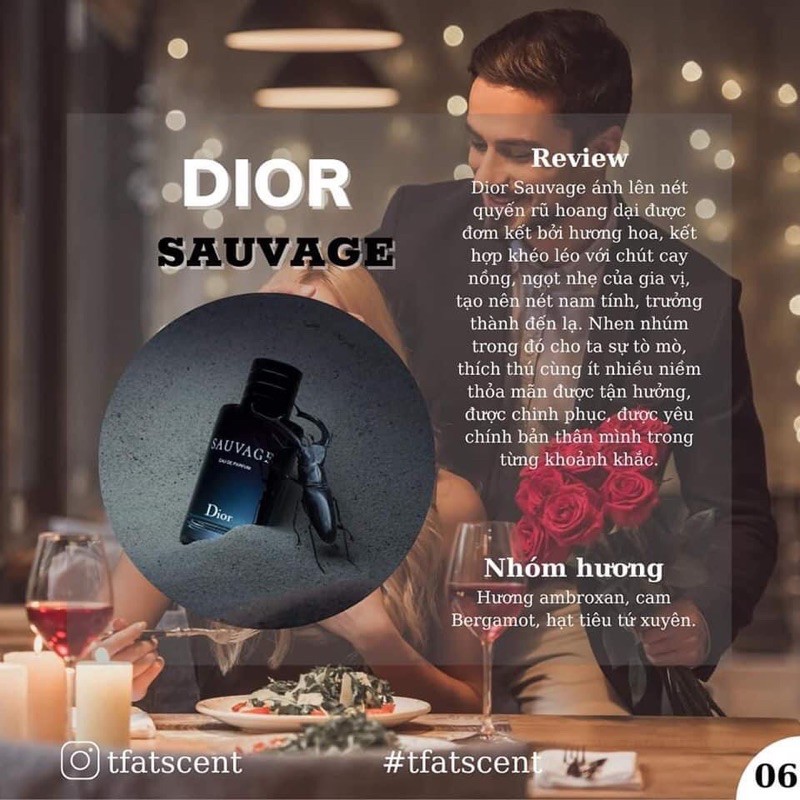 Nước Hoa Nam Dior Sauvage EDP 10ml | Thế Giới Skin Care