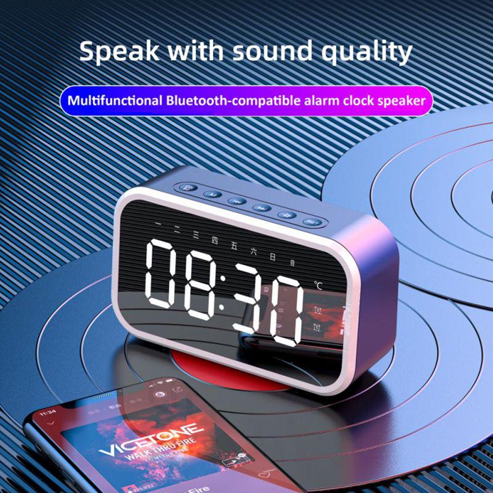 Đồng Hồ LED Kỹ Thuật Số Để Bàn Với Cổng Sạc USB Và Hiển Thị Đài FM Trang Trí Nhà Ở / Văn