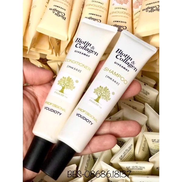 CẶP DẦU GỘI XẢ BIOTIN COLLAGEN CÔNG TY VISI