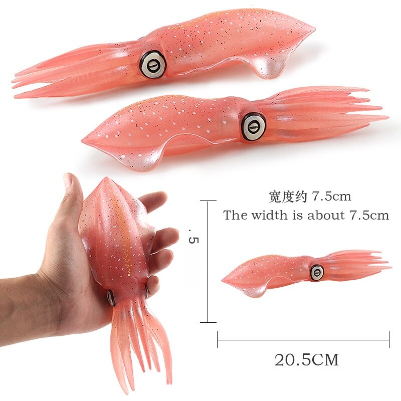 Mô Hình Cá Voi / Cá Ngựa / Bạch Tuộc / Cá Voi Sống Động Dùng Trang Trí