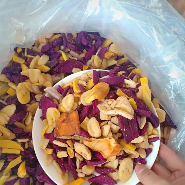 Hoa quả sấy thập hợp