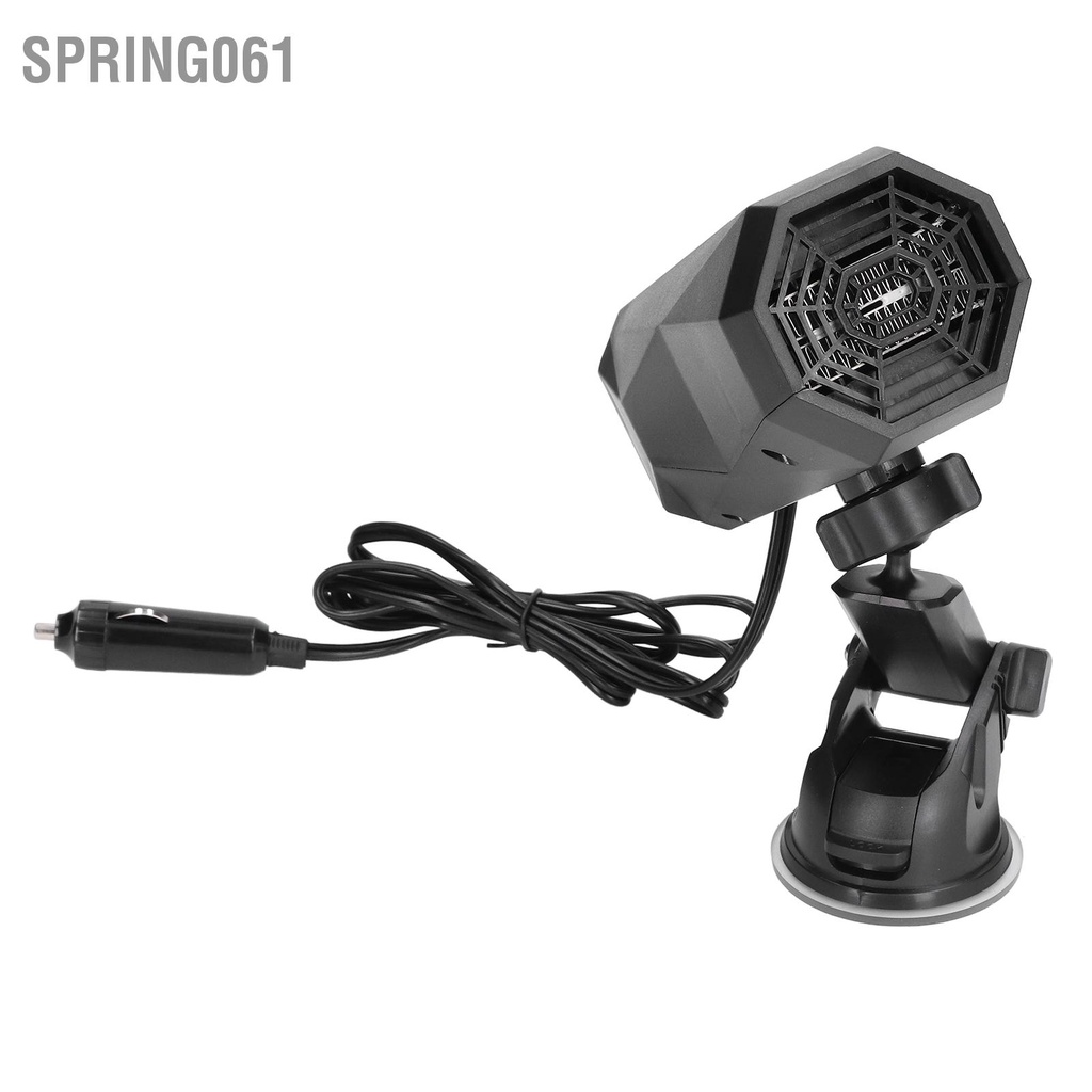 Spring061 Máy sưởi ô tô 12V Đa chức năng Hệ thống nhanh có thể điều chỉnh 360 ° Kính chắn gió đa Phá băng cho xe