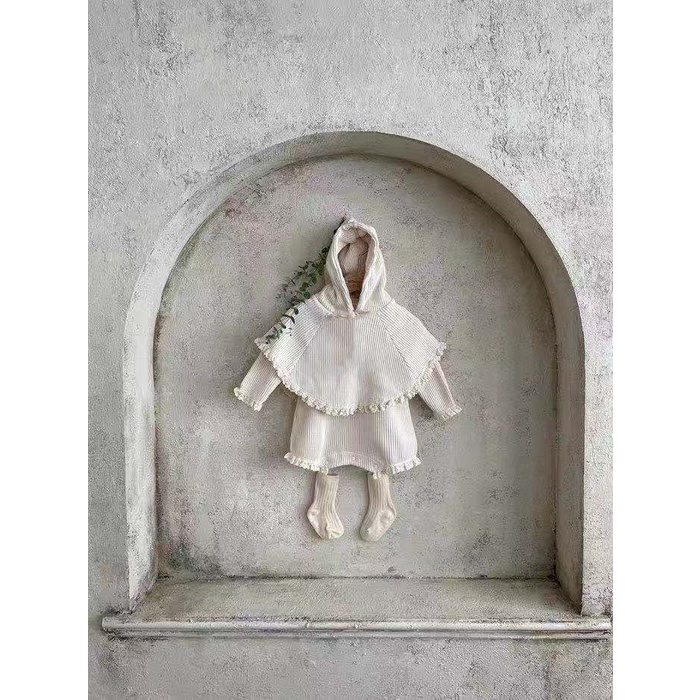 Áo Choàng Có Mũ Trùm Thời Trang Xuân Thu Dành Cho Bé Trai Bé Gái