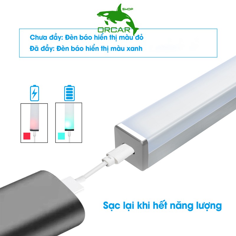 [FREESHIP] Đèn LED cảm ứng hồng ngoại tự động phát sáng khi có người, hình thanh, khung Nhôm cao cấp | BigBuy360 - bigbuy360.vn